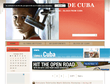 Tablet Screenshot of blogsdecuba.impela.net