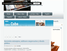 Tablet Screenshot of econocuba.impela.net