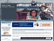 Tablet Screenshot of infocuba.impela.net